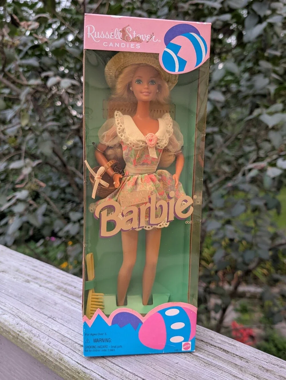 Vintage 1995 Barbie Russell Stover Easter Special Edition Doll